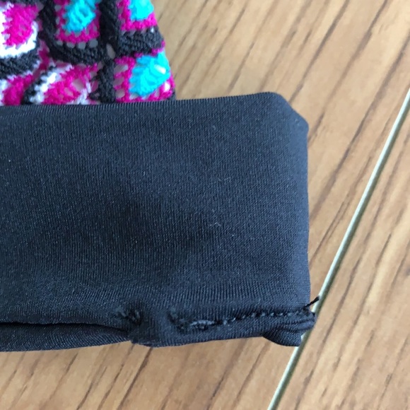 Swim systems rainbow knit bikini top - Picture 6 of 16